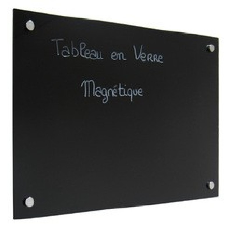 Tableau magnétique en verre Securit 