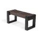 Lot de 3 bancs modulable en plastique recyclé 1.00 m