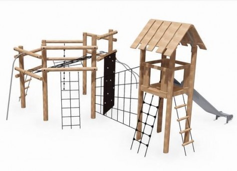 Fort Robinier: Une aventure de jeu en bois