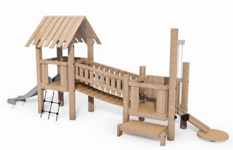 Passerelle des sensations : défiez vos limites avec notre parcours à obstacles !