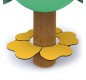 Banc Arbre pour Enfants - L'assise ludique et colorée