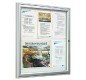 Vitrine Classique anodisée argent