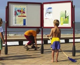 Vitrine sur pieds Méditerranée