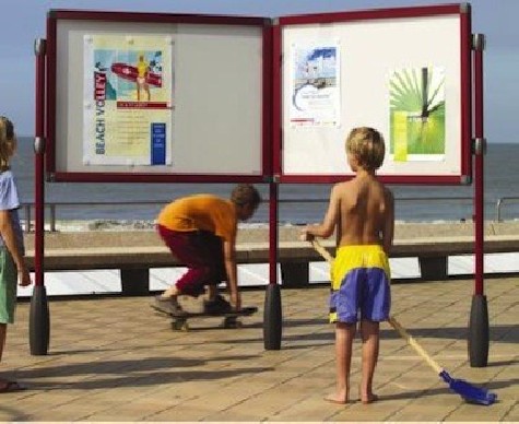 Vitrine sur pieds Méditerranée