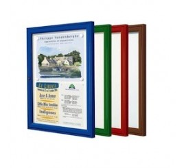 Vitrine Tradition (pour 2 A4, 4 A4, 6 A4, 9A4)