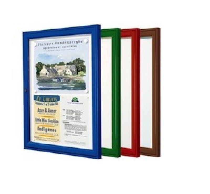 Vitrine Tradition (pour 2 A4, 4 A4, 6 A4, 9A4)