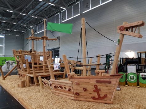 JEU DE PLEIN BATEAU EN BOIS DE ROBINIER