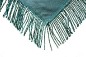 Tapis de table Vert avec franges