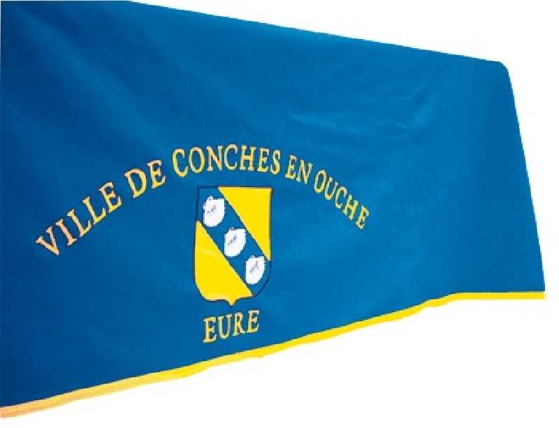 Tapis de table Vert avec coupe franche