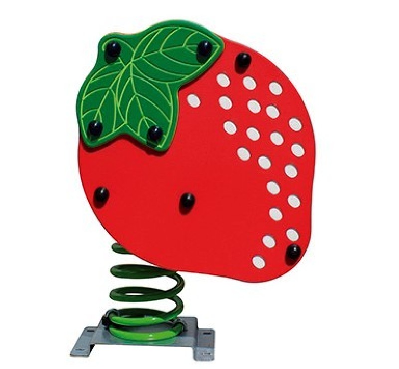 Fraise jeu sur ressort