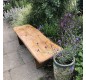 Banc de Jardin Rustique en Chêne 1,50 m