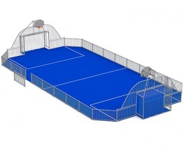 Terrain Multisports Polyvalent et Durable 29m