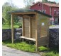 Abris de bus Rustique