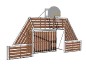 Frontale pour Terrain Multisports Polyvalent Eco-composite