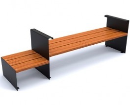 Banc en eco-composite
