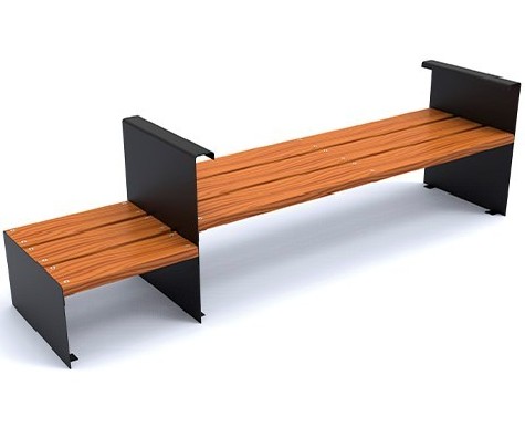 Banc en eco-composite