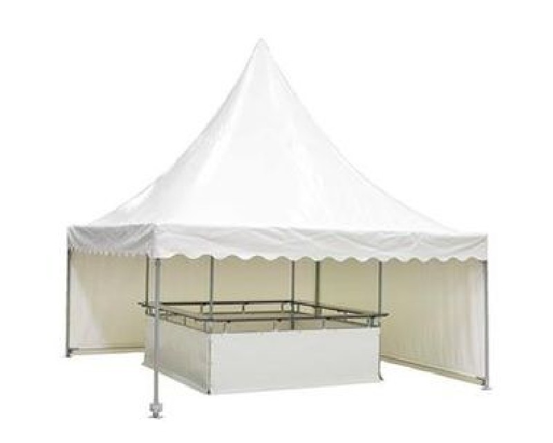 Buvette pour abri pointu, norme M2