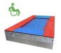 Trampoline adapté pour fauteuil roulant