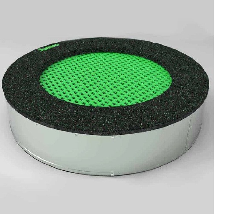 Trampoline rond intégré au sol modèle Ø 1,70 mètres