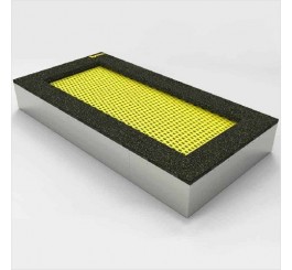 Trampoline intégré au sol grand modèle 2,62 mètres