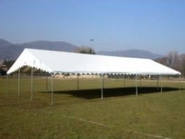 Barnum, tente de réception SUPER PLEIN AIR 8x16 complète - 128 m² -