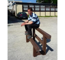 Banc plastique recyclé