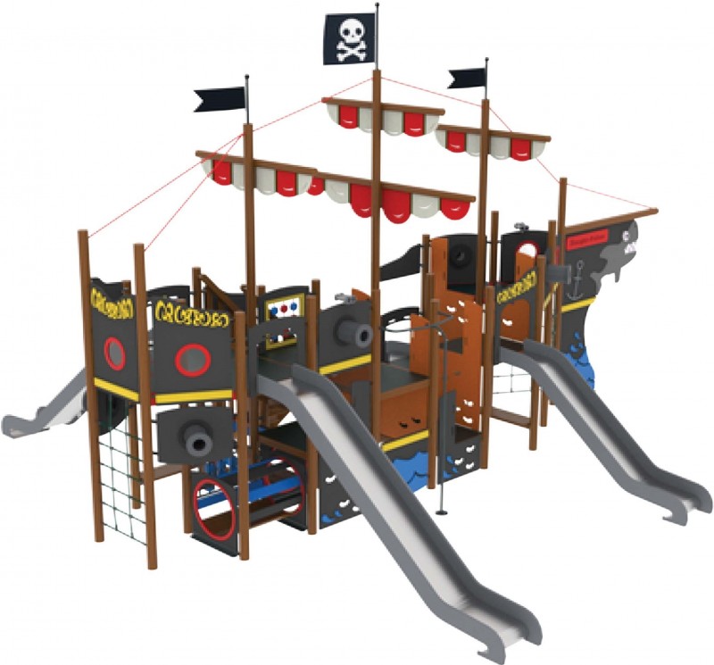 Le grand bateau des pirates