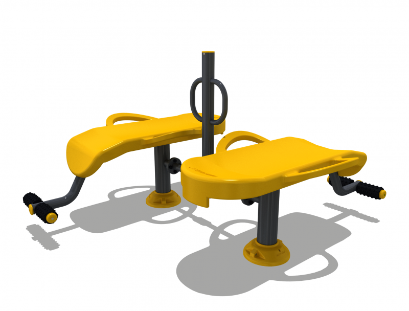 Appareil de Fitness Extérieur pour les Abdos