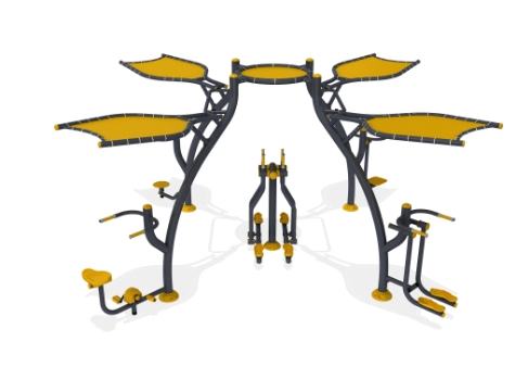 Équipement de Fitness Modulaire pour le Renforcement Musculaire