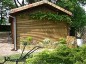 Lot de 10 jardinières en bois : 100 x 100 x H 78 cm