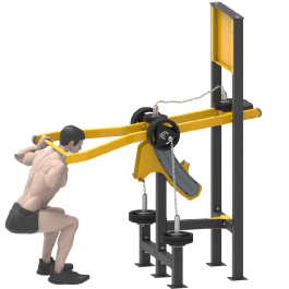 Appareil de musculation extérieur pour les jambes
