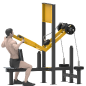 Machine de plein air pour Latpull Down