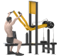 Machine de plein air pour Latpull Down