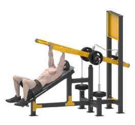 Machine de plein air pour incline Bench Press