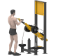 Machine de musculation de plein air pour biceps