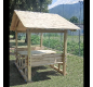 Table de pique nique en bois pour espace public