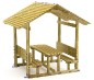 Table de pique nique en bois pour espace public