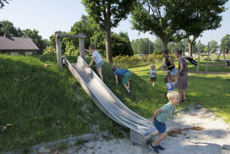 TOBOGGAN BUTTE ET PLATE-FORME EN ROBINIER