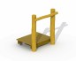 TOBOGGAN BUTTE ET PLATE-FORME EN ROBINIER