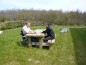Table pique-nique bois rustique PMR