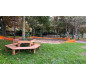 🌳 Lot de 5 bancs tour d'arbre | Fabricant de mobilier urbain