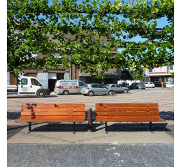 Banc Normand Bois Tropical – Banc Extérieur Résistant