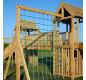 Chateau pour aire de jeux extérieurs