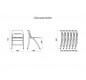 Chaise de réunion, Chaise pour hôtel, Chaise pour les restaurants, Chaise de spectacles