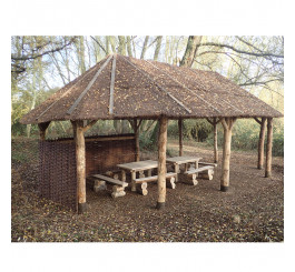 Abris sur mesure pour espaces publics, Abris en bois, Abris pour collectivités