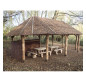 Abris sur mesure pour espaces publics, Abris en bois, Abris pour collectivités