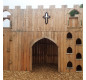 Château aire de jeux, Aire de jeu château, Jeux extérieurs château