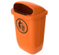 Poubelle extérieure murale collectivité, Mobilier urbain en plastique