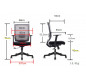Fauteuil classique, élégant et confortable, assise ergonomique