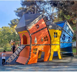 Maison Hantée aire de jeux pour enfants, Jeu extérieur maison hantée